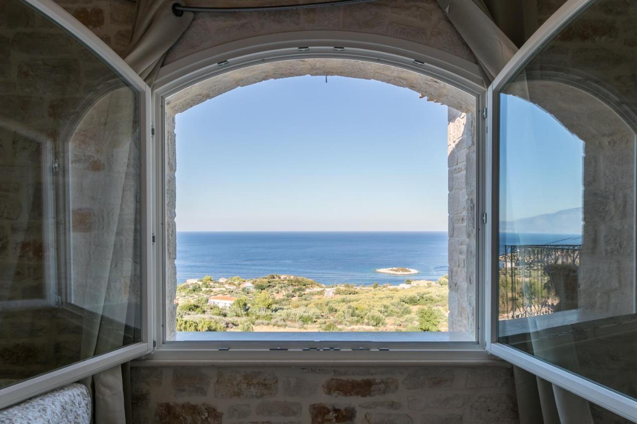Yiameli Villas With Private Pool Skinaria Экстерьер фото
