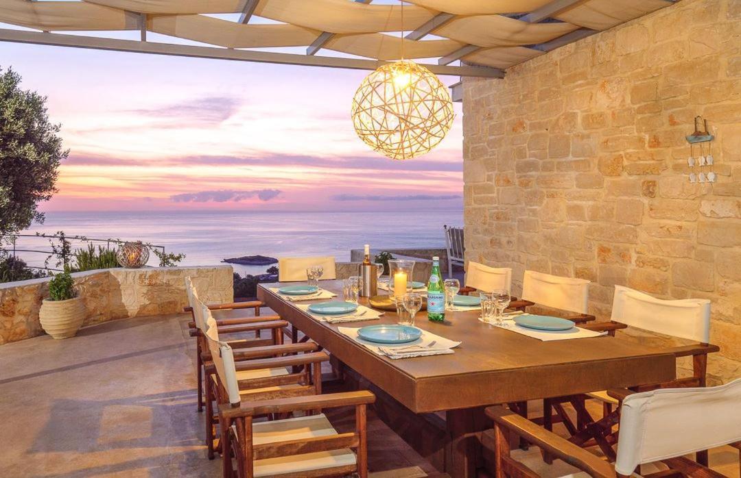 Yiameli Villas With Private Pool Skinaria Экстерьер фото