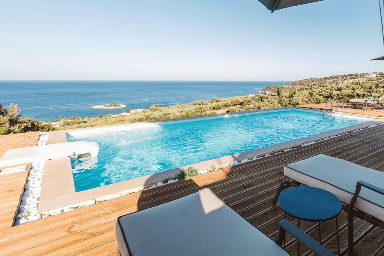 Yiameli Villas With Private Pool Skinaria Экстерьер фото